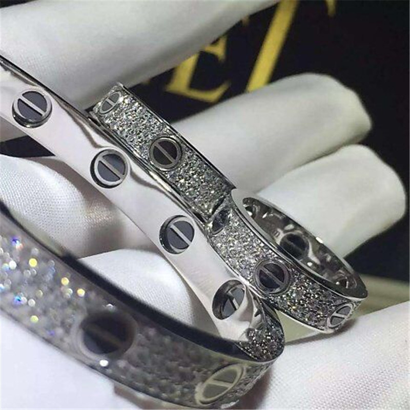 C love bracelet 18k gold white gold yellow gold rose gold ...