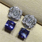 PG piaget rose  series earrings gold diamond  18k gold  white gold yellow gold rose gold diamond earrings supplier