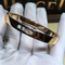Luxury jewelry Messika Three drill sliding bracelet 18k white gold yellow gold rose gold diamond bracelet supplier