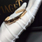 Really high quality, low price jewelry Bi logo gold Bracelet 18k gold white gold yellow gold rose gold Bracelet supplier