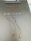 Messika new style  necklace 18k white gold yellow gold rose gold diamond necklace supplier