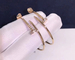 C nail Earrings 18k gold  white gold yellow gold rose gold bracelet  Jewelry factory in Shenzhen, China supplier