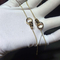 C love bracelet 18k gold  white gold yellow gold rose gold diamond bracelet  Jewelry factory in Shenzhen, China supplier