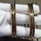 C luxury just nail bracelet 18k gold  white gold yellow gold rose gold bracelet  Jewelry factory in Shenzhen, China supplier