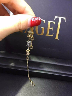 China Bi 3 color spring Bracelet 18k gold white gold yellow gold rose gold  Bracelet Jewelry factory in Shenzhen, China supplier