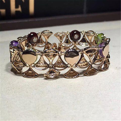 China Really high quality, low price jewelry diamond Bracelet 18k gold white gold yellow gold rose gold diamond Bracel supplier