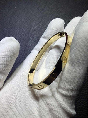 China C calssic edition  love bracelet 18k gold  white gold yellow gold rose gold bracelet  Jewelry factory in Shenzhen, China supplier