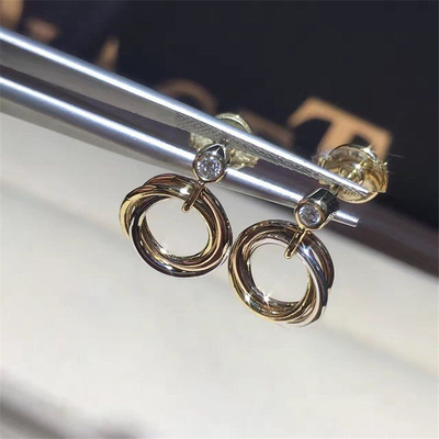 China C love series diamond earring 18k gold  white gold yellow gold rose gold bracelet  Jewelry factory in Shenzhen, China supplier