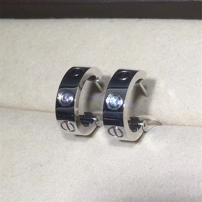 C love series diamond earring 18k gold  white gold yellow gold rose gold bracelet  Jewelry factory in Shenzhen, China