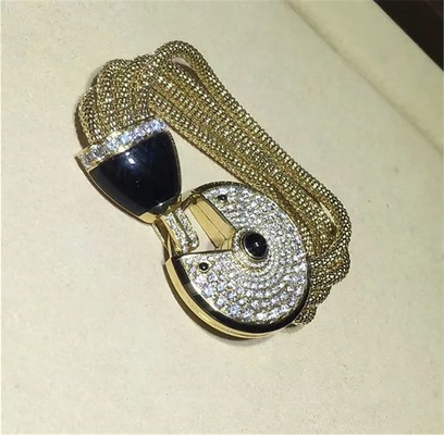 C Amulette luxury bracelet 18k gold  white gold yellow gold rose gold diamond Jewelry factory in Shenzhen, China