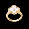VCA Vintage Alhambra ring yellow gold onyx round diamond diamond quality SI H supplier