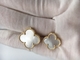 Van Cleef & Arpels Magic Alhambra Between the Finger ring yellow gold white mother-of-pearl