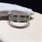 Luxury jewe factoryt ring white gold diamond ring 18k white yellow gold diamond supplier