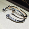 Luxury jewe factory bracelet  gold diamond 18k gold  white gold yellow gold rose gold diamond bracelet