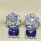 PG piaget rose  series earrings gold diamond  18k gold  white gold yellow gold rose gold diamond earrings supplier