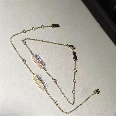 Luxury jewelry factory Luxury Jewelry diamond bracelet 18k white gold yellow gold rose gold diamond  bracelet