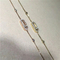 Luxury jewelry factory Messika diamond bracelet 18k white gold yellow gold rose gold diamond  bracelet supplier