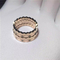 Luxury jewelry factory high-quality low price Cmdiamond  ring 18k white gold yellow gold rose gold diamond ring