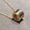 Luxury jewelry Factory B 3 color spring Necklace 18k gold white gold yellow gold rose gold   necklace supplier
