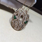 Bi snake Necklace 18k gold white gold yellow gold rose gold  diamond  necklace Jewelry factory in Shenzhen, China supplier