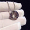 Bi Full diamond Necklace 18k gold white gold yellow gold rose gold diamond  necklace Jewelry factory in Shenzhen, China
