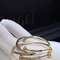 C  juste un clou earrings 18k gold  white gold yellow gold rose gold bracelet  Jewelry factory in Shenzhen, China
