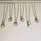 C  double ring necklace  18k gold  white gold yellow gold rose gold bracelet  Jewelry factory in Shenzhen, China supplier