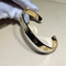 C  openning love braceleto 18k gold  white gold yellow gold rose gold bracelet  Jewelry factory in Shenzhen, China supplier